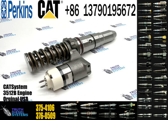 Diesel Engine Injector 375-4106 20R-1262 20R-1270 20R-1280 20R-1276 20R-2296 20R-0848For Caterpillar C3512B Common Rail
