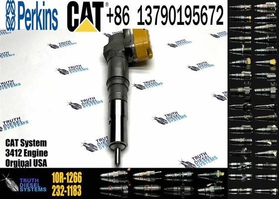 10R-1266 232-1183 Excavator Diesel Engine Injector CAT 3408/3412 Diesel Fuel Injector Original Genuine Fuel Injector Nozzles