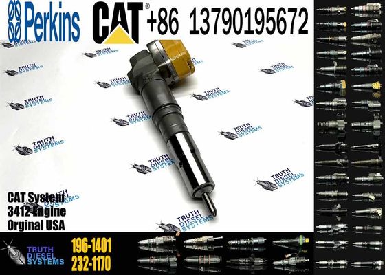 Diesel Engine Injector 174-7527 196-1401 10R-1265 222-5966 173-9379 173-9268 138-8756For Caterpillar C3126 Common Rail