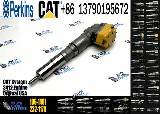 Diesel Engine Injector 174-7527 196-1401 10R-1265 222-5966 173-9379 173-9268 138-8756For Caterpillar C3126 Common Rail