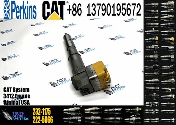 Excavator Engine Parts Fule Injetor 169-7408 174-7527 222-5967 20R-0760 232-1175 173-9272 For 3412E 3408 Fuel Injector
