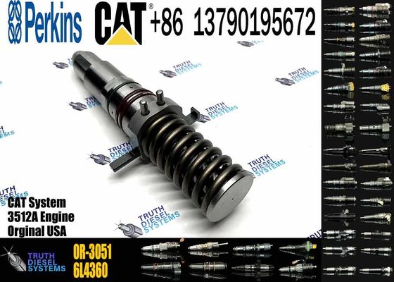 Diesel Common Rail Fuel Injector 0R-3051 0R3051 For Caterpillar CAT 3508 3512 3516 Engine