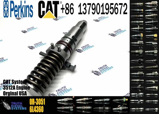 Diesel Common Rail Fuel Injector 0R-3051 0R3051 For Caterpillar CAT 3508 3512 3516 Engine