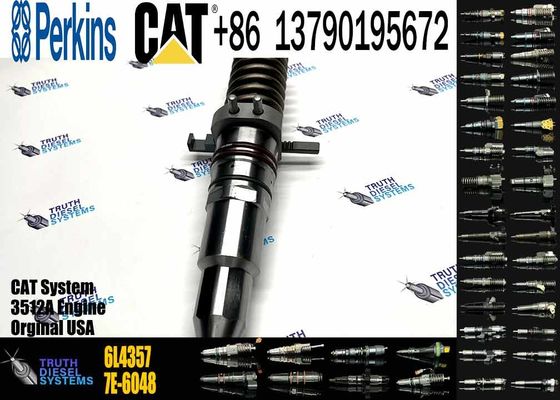 Diesel Engine Injector 4P9075 7E6408 4P9077 9Y3773 7C4148 6L4357 6L4355 6L4360 0R-8338 For Caterpillar C3512A Common Rail