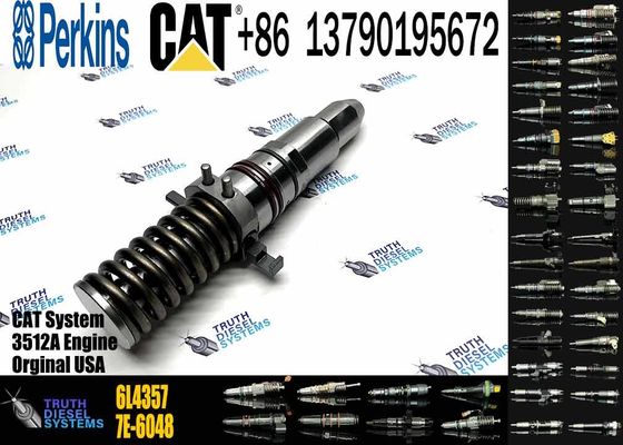 Diesel Engine Injector 4P9075 7E6408 4P9077 9Y3773 7C4148 6L4357 6L4355 6L4360 0R-8338 For Caterpillar C3512A Common Rail