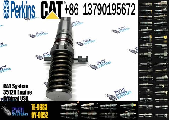 Diesel Engine Injector 0R-1759 7E-9983 9Y-4544 0R-3883 0R-0906 7C-4173 6I-3075 7C-9578 For Caterpillar C3512A Common Rail