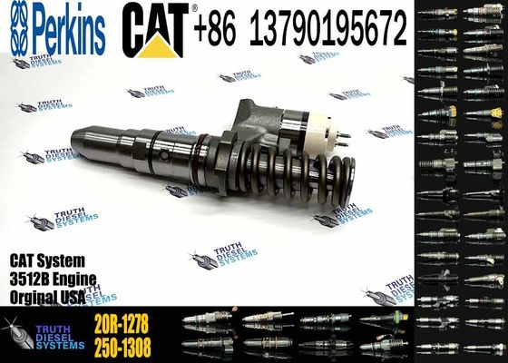Diesel Engine Injector 20R-0850 10R-1276 20R-1278 10R-1288 20R-1283 10R-1280 20R-1265For Caterpillar C3512B Common Rail