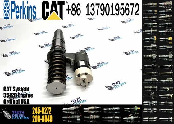 Excavator Parts 3512B Engine Injector 204-2067 229-1631 245-8272 246-1854 250-1311 Fuel Injector For Excavator