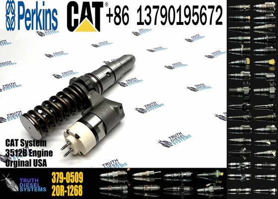 Diesel Engine Injector 386-1760 379-0509 386-1753 373-4087 266-4387 392-0208 20R-1272For Caterpillar C3512B Common Rail