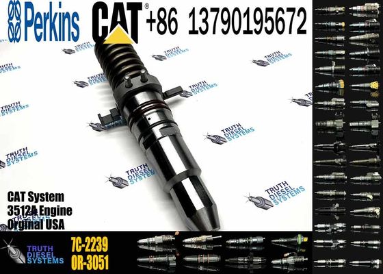 3512A Diesel Engine Parts Fuel Injector 7C-4175 7C-2239 OR-3051 7C-4174 7E-9983 7E-3384 for CAT Caterpillar Construction Machinery