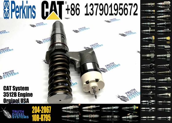 3512B Diesel Engine Parts Fuel Injector 192-2817 0R-8619 204-2067 386-1776 for CAT Caterpillar Construction Machinery