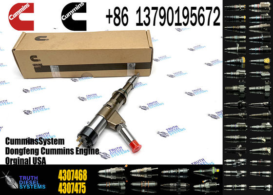 Genuine Diesel Injector Assy S4307475A2080 4307468 5491515 For ISG11.8L OEM Common Rail Fuel Injector 4307475