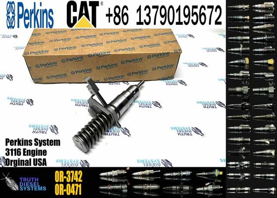 High Quality Excavator Parts 7E-9585 0R-3742 Fuel Injector 0R3742 7E9585 Fits CAT 3114 3116 3512B 3516B 3512C 3516C