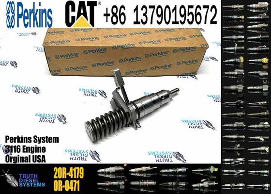 Excavator Common Rail E320L S6K Engine Injector 20R-2056 7E-8729 Fuel Injection Nozzle 7E-9585