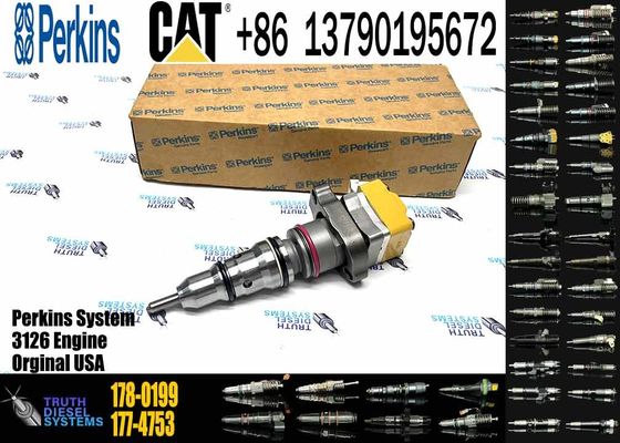 Fuel Injector 178-0199 3126 Diesel Engine Parts Common Rail Injector 177-4754 1780199 178-0198 205-1285