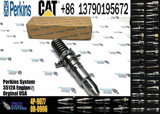 Construction Machinery Parts 4P-9077 0R-2925 Common Rail Fuel Injector 7E3383 for Caterpillar 3508 3512 3516 Excavator Engine