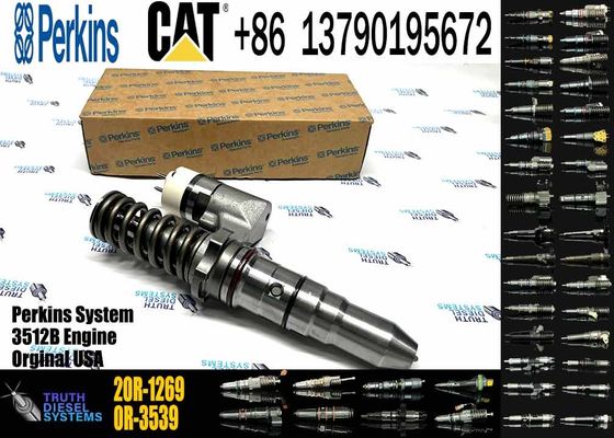 Common Rail Fuel Injector 392-0204 20R-1268 CAT 3508 3512 3516 Injector for Caterpillar Machinery Diesel Engine Parts