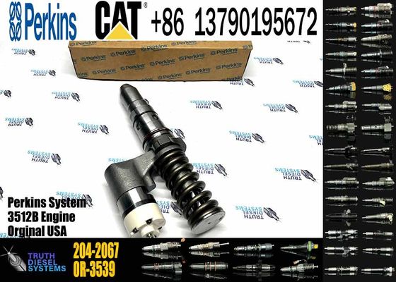 High Quality Excavator Parts 204-2067 Fuel Injector 2042067 Fits CAT C15 C18 C27 C32 3406E 3512B Series