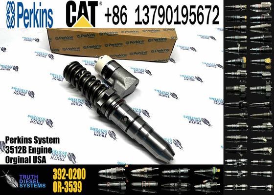Fuel Injector 392-0200 3920200 Diesel Engine Fuel Injector 20R-1264 20R1264 for CAT 3508B 3512B 3516B 3512C 3516C