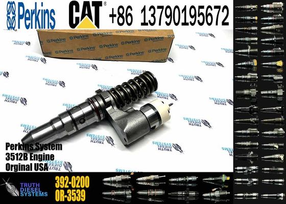 Fuel Injector 392-0200 3920200 Diesel Engine Fuel Injector 20R-1264 20R1264 for CAT 3508B 3512B 3516B 3512C 3516C