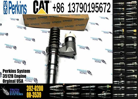 Fuel Injector 392-0200 3920200 Diesel Engine Fuel Injector 20R-1264 20R1264 for CAT 3508B 3512B 3516B 3512C 3516C
