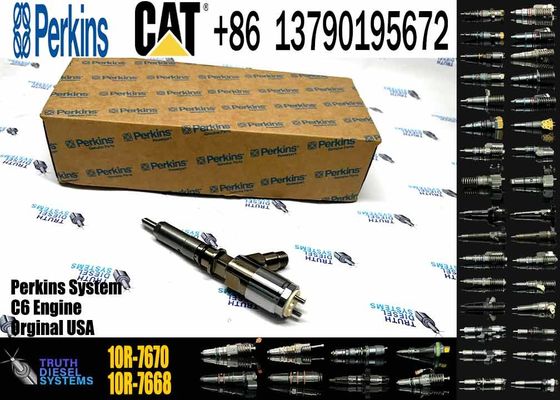 320-0670 10R-7670 3200670 10R7670 Common Rail Fuel Injector Compatible with Caterpillar CAT C6.6 Engine