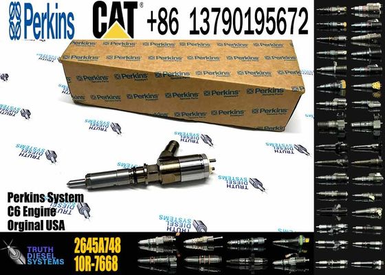 2645A748 320D Engine Diesel Fuel Injector 2645A749 320-0690 2645A751 Injector 2645A753 321-3600 for CAT Excavator Perkins