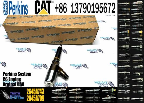 2645A743 New Common Rail Injector 2645A738 2645A745 Factory Diesel Injector 2645A746 320-0677 320-0680 for CAT Excavator