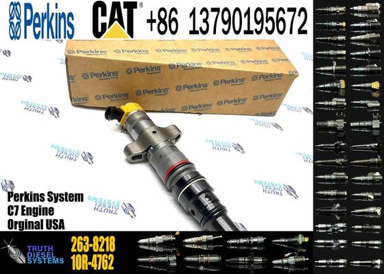 Excavator Engine Parts 263-8218 Common Rail Injector 2638218 557-7627 387-9427 328-2585 Fuel Injector for Caterpillar Cat C7 C9