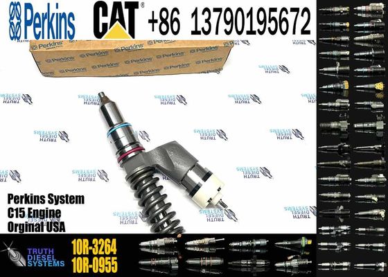 Common Rail Fuel Injector 253-0615 10R-3264 CAT C15 C18 C27 C32 Injector for Caterpillar Excavator Diesel Engine Parts