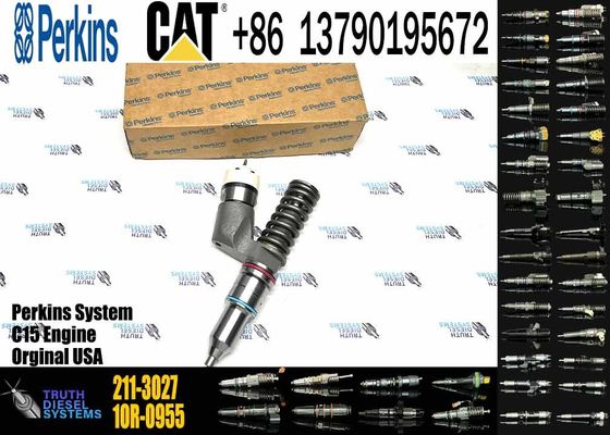 Common Rail Fuel Injector 211-3027 10R-0959 CAT Injector for Caterpillar Machinery 3456 SR4 3406E Diesel Engine Parts