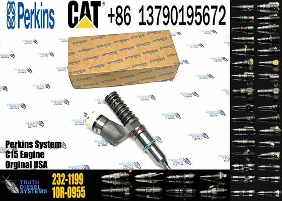 Construction Machinery Parts 232-1199 10R-1273 10R-9236 Common Rail Fuel Injector for Caterpillar C32 Excavator Engine