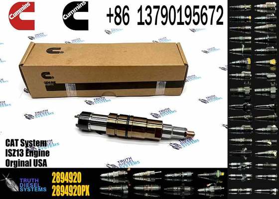 ZQYM hot sale Diesel Common Rail Fuel Injector 2894920 5579415 Suit for Cum-mins ISX15 Series Engine