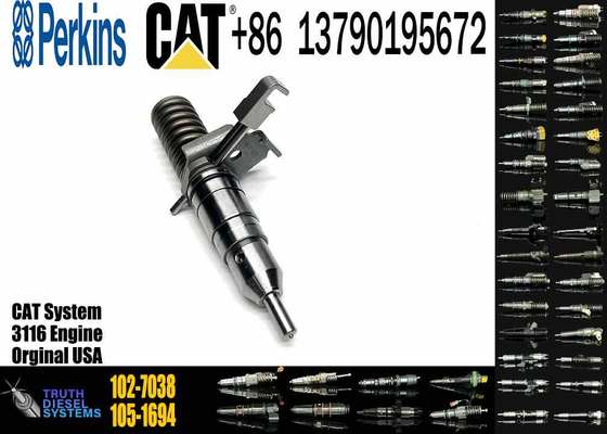 101-4561 101-8673 102-7038 Fuel Injector for Caterpillar CAT 3114 3116 Engine