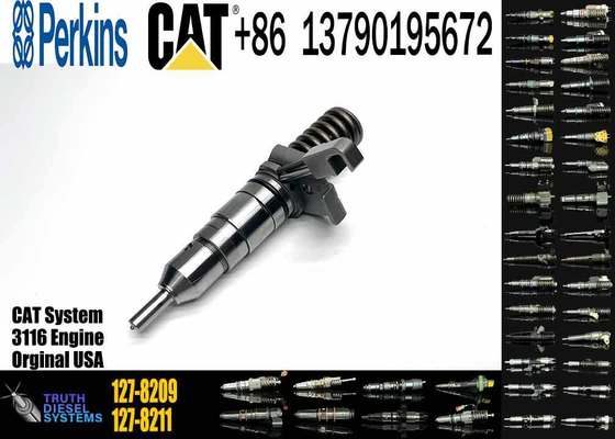 Caterpillar 3116 Diesel Engine Fuel Injector E200B 320B Excavator Parts 127-8216 0R-8473 0R8473 127-8209 127-8213