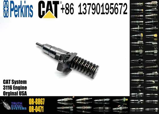 Golden Vidar Fuel Injector 140-8413 OR-8867 OR-8473 0R-8467 for Caterpillar Engine 3114/3116 Series
