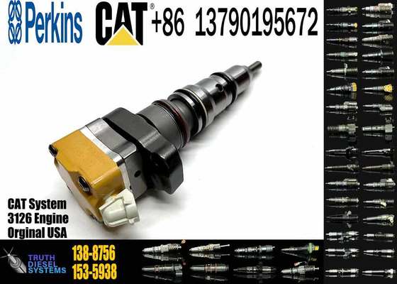 New Diesel Engine Fuel Injector 138-8754 0R-8624 153-5938 20R-4148 for Engine Industrial 138-8756 3412E