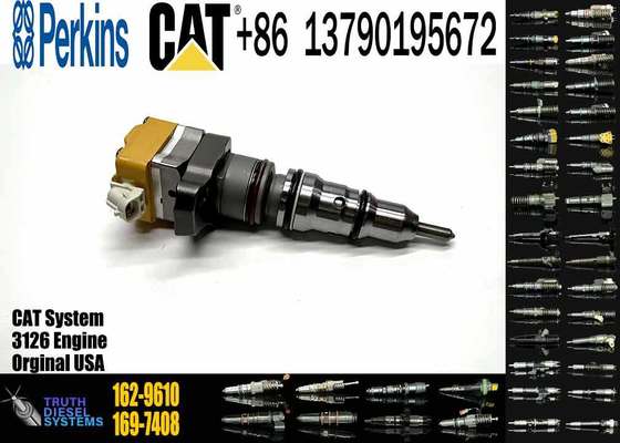 SUNORO High Quality New Common Rail Injector 10R-0781 162-9610 178-0199 for Diesel Engine 3126 3126B