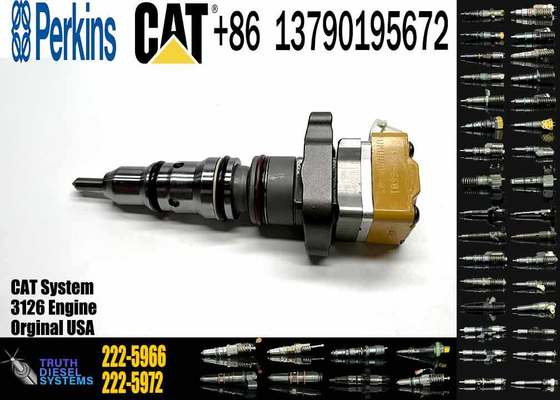 10r0781 222-5966 Diesel Fuel Injector for CAT Caterpillar 3126B 3126E C7 Engine