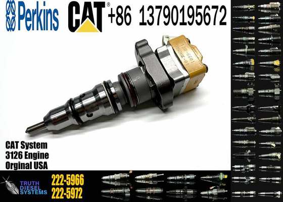 10r0781 222-5966 Diesel Fuel Injector for CAT Caterpillar 3126B 3126E C7 Engine