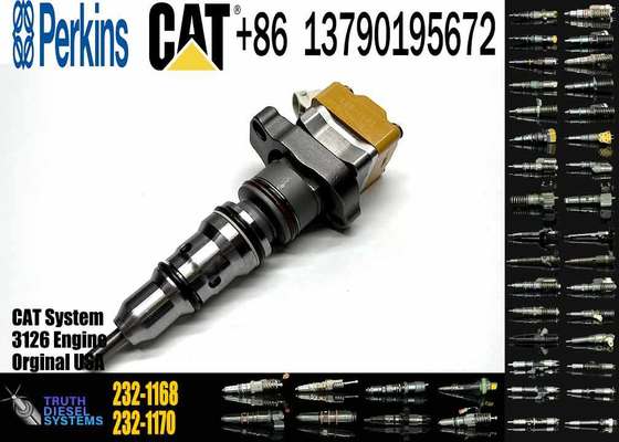 Carter 128-6601 232-1168 Fuel Injector Assembly for Carter 3126 Engine Parts Common Rail Construction Machinery Parts