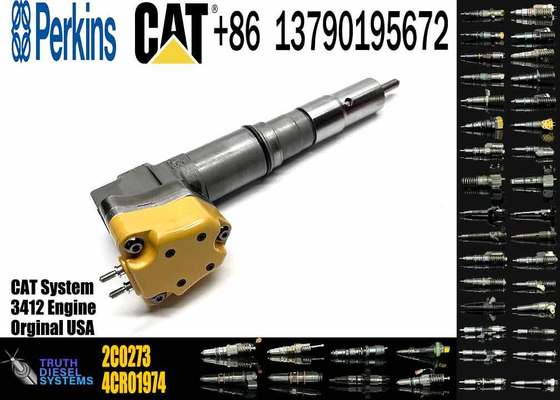 Diesel Common Rail Fuel Injector Nozzle 232-8756 2C0273 4CR01974 for CAT Caterpillar 3412 Engine