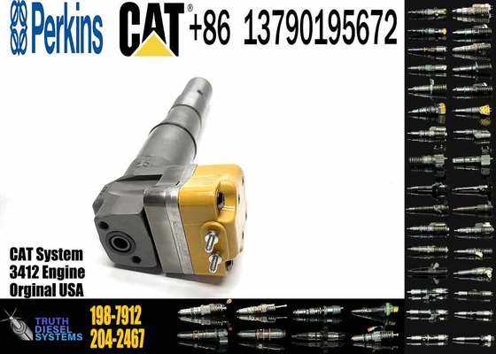 Fuel Injector 153-5938 20R-4148 174-7528 20R-0759 198-7912 204-2467 232-1168 Fit for CAT 3412 Diesel Fuel Engine Injection Part