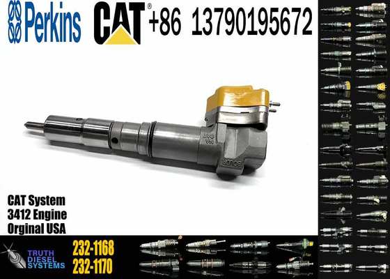 Caterpillar 3408 3412E Engine Fuel Injector 232-1173 232-1183 232-1168 174-7528 Engine Injector 174-7526 20R-0758