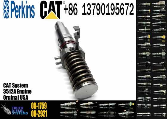 Common Rail Injector Assy Injector 6l-4357 0R-1759 Engine Components 6l4357 0R1759 for C3500 Engine