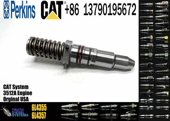 Diesel Engine Injector 7E6408 4P9077 7C4148 6L4355 0R-8338 10R-1252 For C3512A Common Rail