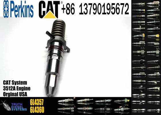Common Rail Injector Assy Injector 6l-4357 0R-1759 Engine Components 6l4357 0R1759 for C3500 Engine