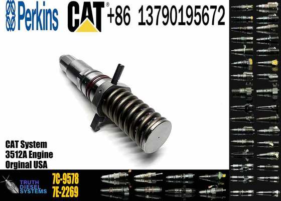 Common Rail Injector 7C-9578 7C9578 Fuel Injector For C-A-T 3508 3516 Excavator Parts 3512A Engine