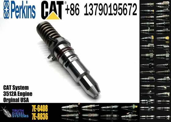 Excavator Parts Fuel Injector 7E-6408 0R-3052 7E6408 0R3052 Diesel Nozzle Injector 3512 3516 3508 Engine
