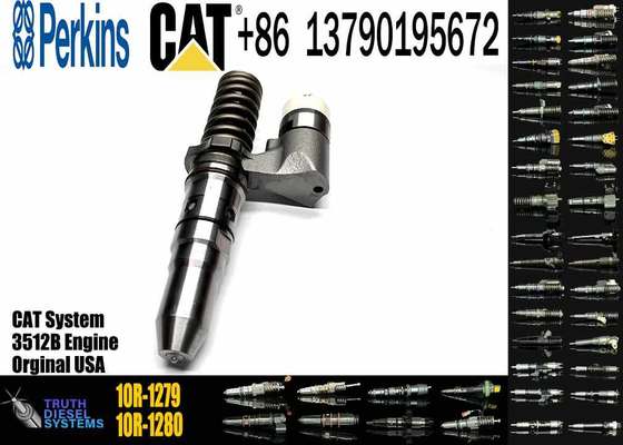 Diesel Engine Parts Common Rail Fuel Injector 250-1311 2501311 10R-1279 10R1279 for CAT 3512B
